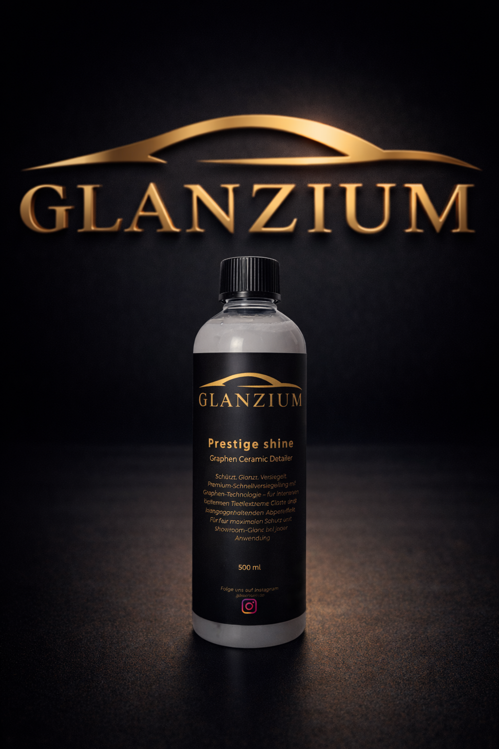 GLANZIUM® Prestige Shine – Graphene Ceramic Detailer für maximalen Tiefenglanz