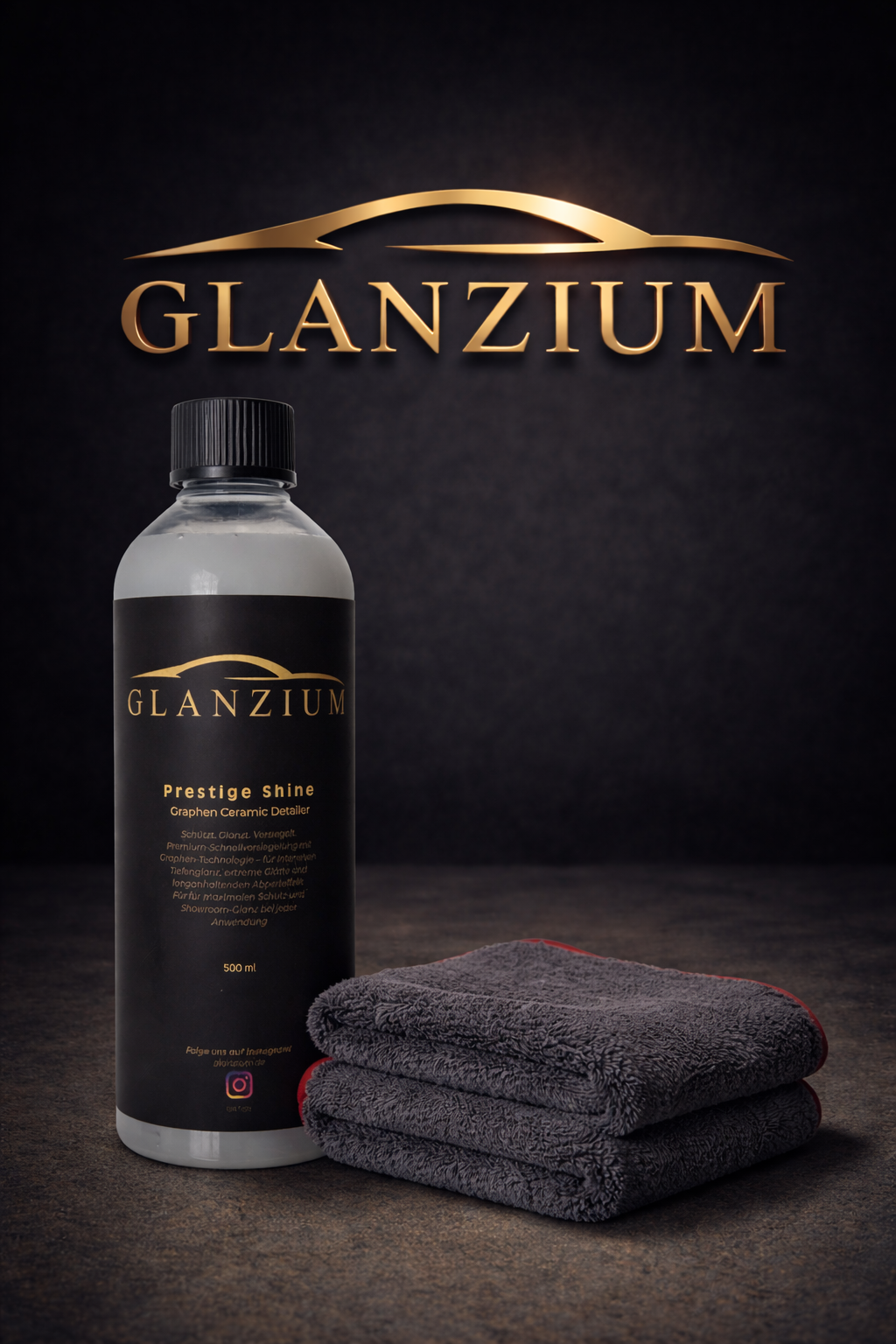 GLANZIUM® Detailer Set – Graphene Ceramic Detailer für maximalen Glanz