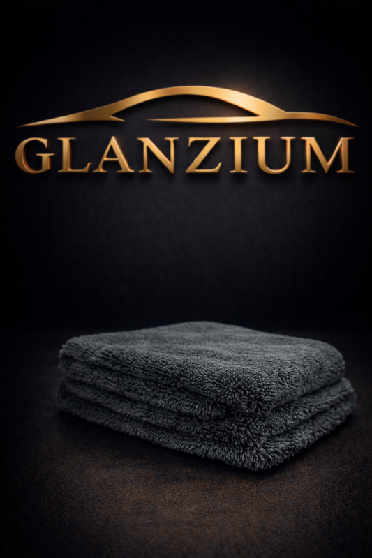 GLANZIUM® XXL Trockentuch 1600 GSM – Mikrofasertuch für streifenfreies Trocknen